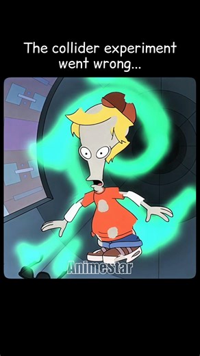 The collider experiment went wrong 🤯 #cartoon #anime