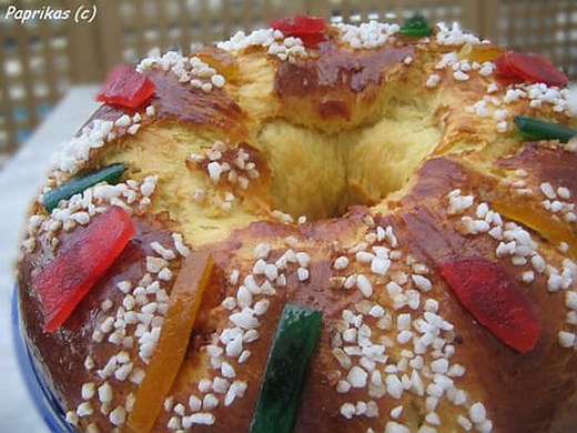 Le gâteau des rois provençal