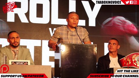 Rolando "Rolly" Romero vs Isaac "Pitbull" Cruz face off for the first time | #ROMEROCRUZ