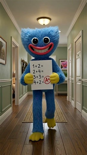 Huggy Wuggy's 200 IQ cheat code 🤫💯 #huggywuggy #poppyplaytime #schoolmemes