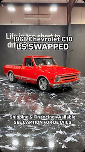 22K views · 126 reactions | 1968 Chevrolet C10 LS SWAPPED - Interior...