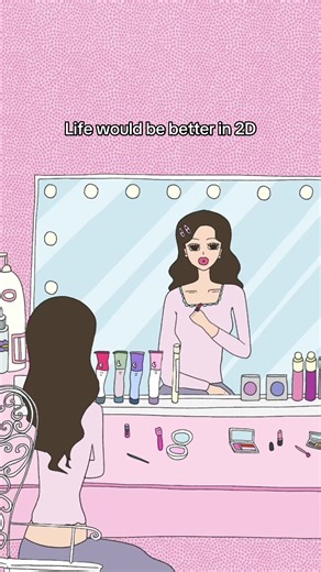 Exploring 2D Life Through Digital Illustration