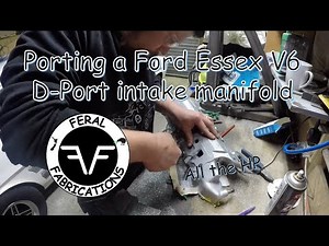 How to port an intake manifold - Ford Capri Essex V6