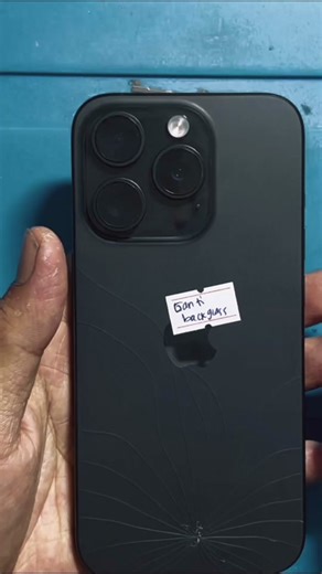 Ganti Backglass iPhone 15 Pro dengan Hati-hati
