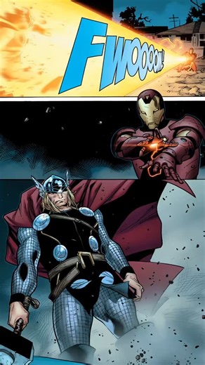 Iron Man Vs Thor #marvel #marvelcomics #ironman #thor | Comicsthe1ne