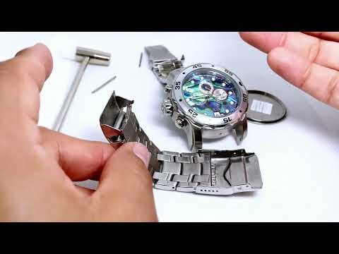 Invicta Pro Diver 23191 How to resize Link, Fit Wrist Size, remove band link FULL Tutorial