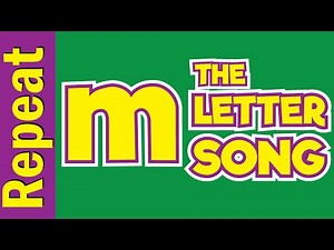 The Letter m Song - Listen & Repeat | Phonics Song | ESL for Kids | Fun Kids English