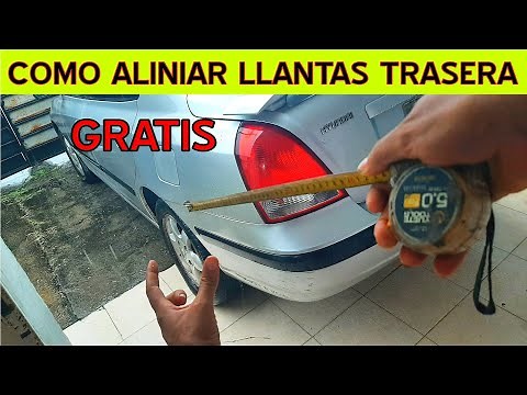 HOW TO ALIGN YOUR CAR'S REAR WHEELS EASY AND FREE AUTO MECHANICS COURSE
