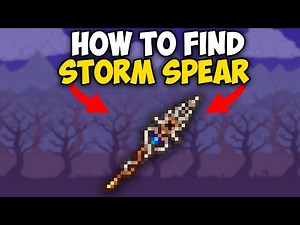 How to Get STORM SPEAR in Terraria 1.4.4.9 | Storm Spear Seed 1.4.4.9