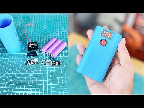 How I Made a Power Bank at Home That Actually Works!