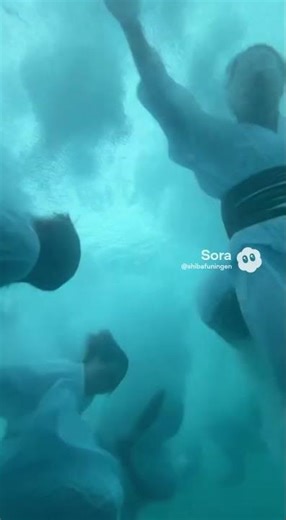 恐怖！！人間流し #7 静岡県に建設された100m急の大波に本縛りで拘束された人間は果たして耐えれるのか #コント #ドラマ #映画 #大波 #プール#本縛り#人体実験