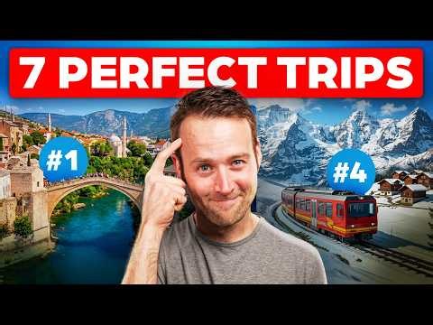 7 INCREDIBLE Europe Trips You Can Just Copy (10 Days Each)
