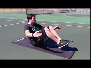 Core Strength Knee Hug Crunches