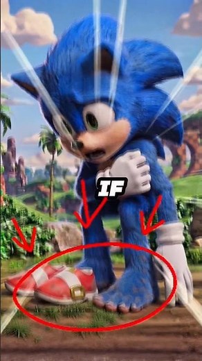The Secret Behind Sonic's Red Shoes! 🤯 ⭐