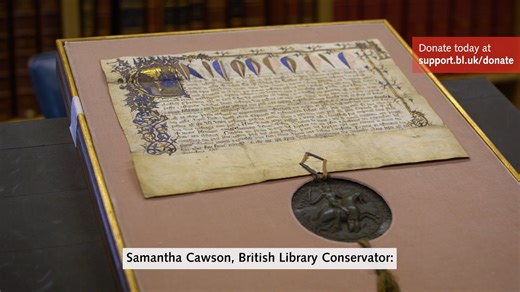 Help us keep our collections safe | British Library Conservation Appeal