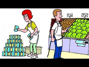 Watch how to sign 'grocer' in American Sign Language.