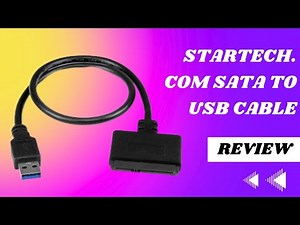 StarTech.com SATA to USB Cable: Hard Drive Adaptability - Review