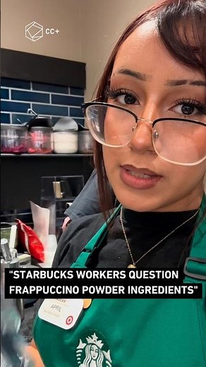Starbucks Workers Question What’s in Frappuccino Powder 😰🧋
