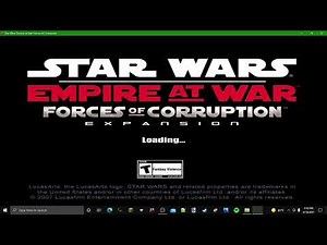 How to create a custom Galactic Conquest scenario in EaW and FoC