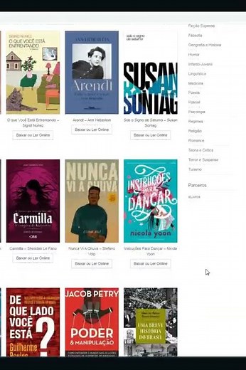 Como baixar e ler livros online grátis