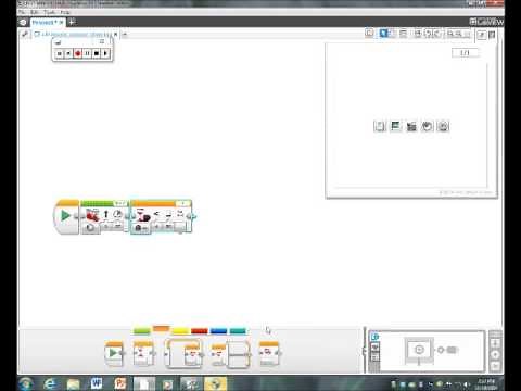 EV3: How to Use the Ultrasonic Sensor to Stop a Certain Distance from Object