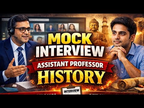 Assistant Professor History Mock Interview | Real Questions & Expert Answers | Google Meet