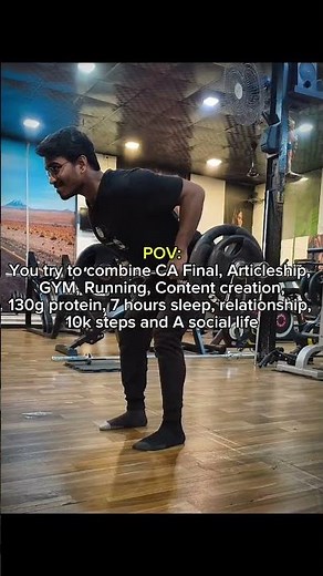 Trying to do all things within 24 hours #viralreels #motivation #reelscreator #castudents #icai #ca