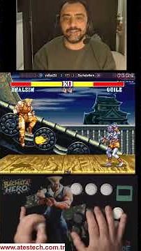 I've Never Seen My Heart Race Like This! 😂❤️" Dhalsim vs Guile #streetfighter #arcade #retrogaming