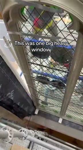 Large window install