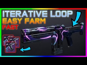 How To Craft Iterative Loop Fusion Rifle FAST in ONE day - Destiny 2