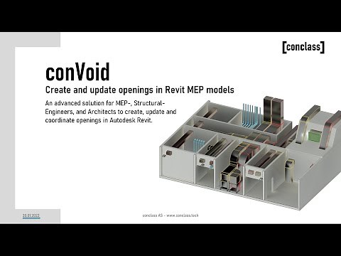 conVoid Webinar - Create and update openings in Revit MEP models