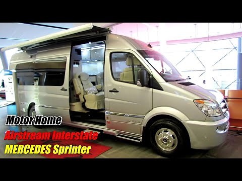 2014 Mercedes-Benz Sprinter - Airstream Interstate Motor Home - Exterior, Interior Walkaround