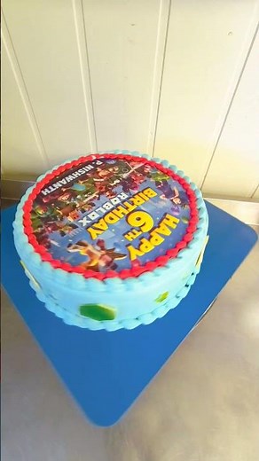 Roblox Birthday Cake for 6th Birthday 🎮🎂 | Kids Dream Cake!