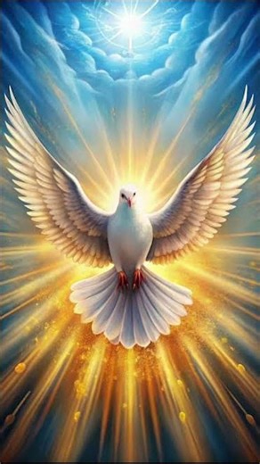 Come Holy Spirit,and kindle in us the fire of Your love. Fill our hearts with Your peace & guide us✨