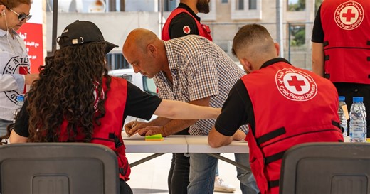 Red Cross stages risky mission to bring rare help to conflict-hit south Lebanon | The National