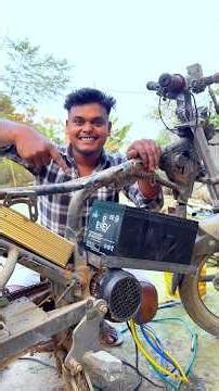 Making homemade electric bike+1200W #shots #project #experiment #sujanexperiment