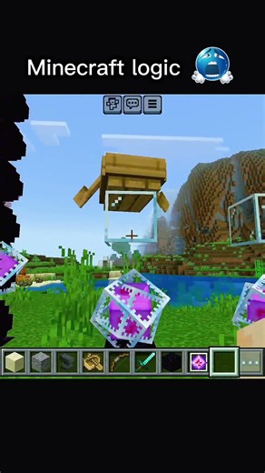 Minecraft logic ✴️😭