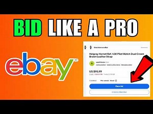 How To Bid Like A Pro On Ebay (2026) (Complete Guide)
