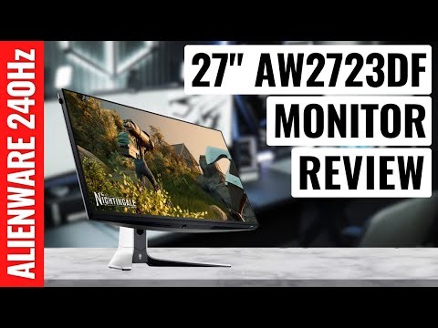 Alienware AW2723DF Review | 240Hz Gaming Monitor with HDR & Nano IPS