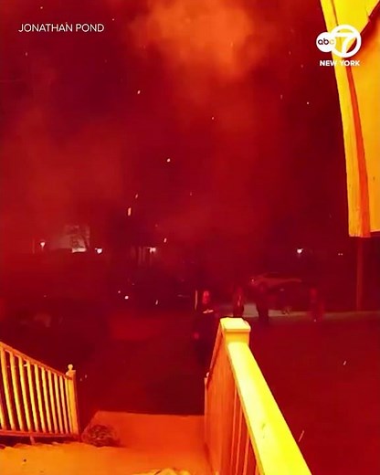 Neighbor saves family, alerting them to burning home in NJ