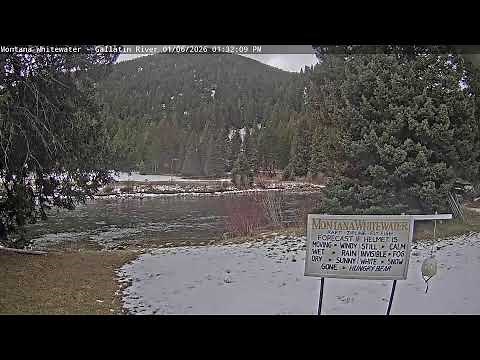 Gallatin River in Big Sky Montana