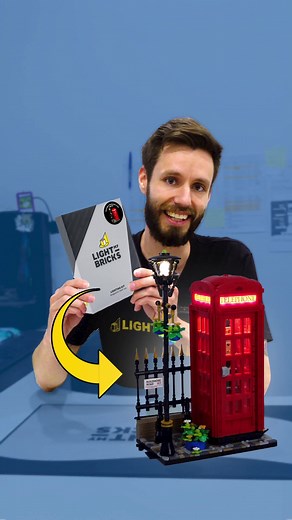 3K views · 31 reactions | Spot of tea, anyone?  Spruce up your LEGO Ideas Telephone Box in less than 20 minutes with Will! Go on, let's hear your most outrageous British accent below! Toodle-oo, guv'nah? Okay, we'll stop! #lego #legolights #londontelephonebox #lightmybricks | Light My Bricks | Facebook