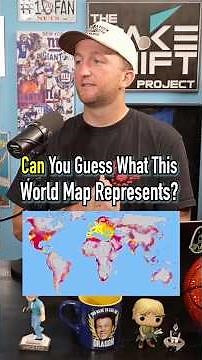 Can You Guess What This World Map Represents? #shorts #world #map #country #funny