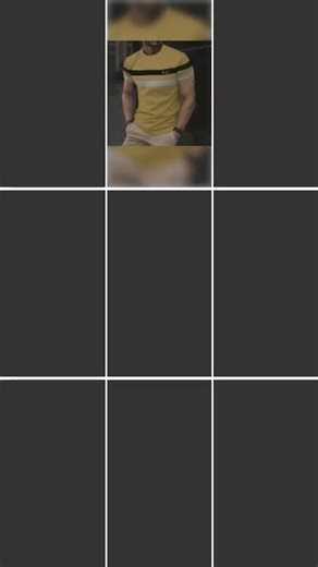 3D Color Block Stripe T-Shirt