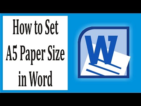 How to Set A5 Paper Size in Word #40