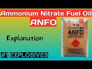 ANFO (ammonium nitrate fuel oil)|| Explosives used in o/c mining.