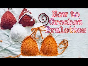 EASY CROCHET BRALETTE TUTORIAL | for all sizes | crochet edging