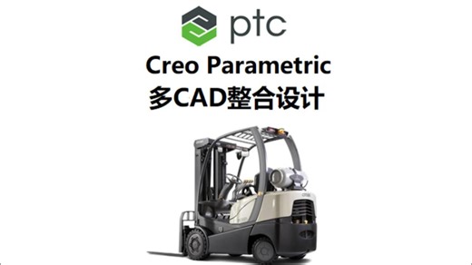 PTC Creo Parametric Unit 多CAD数据整合吗，设计如此省力