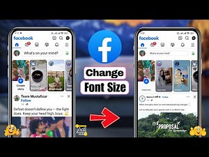 How To Change Font Size On Facebook