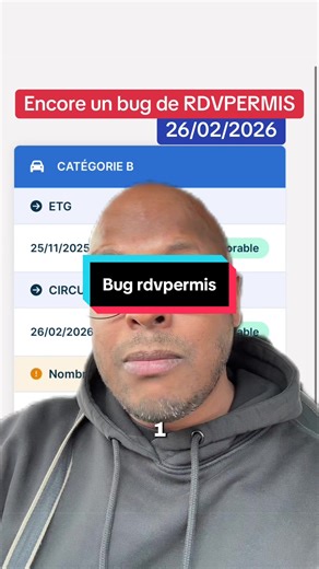 Encore un bug du site de rdvpermis plusieurs bug depuis début d’année 2026. Mais nous les auto école on a accès au résultats. #resultatdupermis